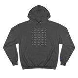Cat search word puzzle hoodie