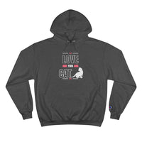 Love Your Cat Funny Cute Unisex Champion Hoodie