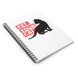 Spiral notebook for cat lovers