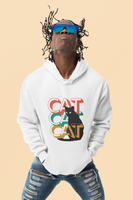 Perfect gift for cat lovers cool streetwear hoodie with panther leopard design