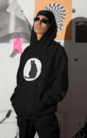 Cat hoodie cool cat design champion brand sweatshirt